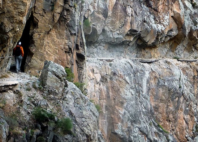 via ferrata en el pirineo oriental